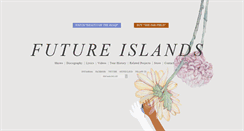 Desktop Screenshot of future-islands.com